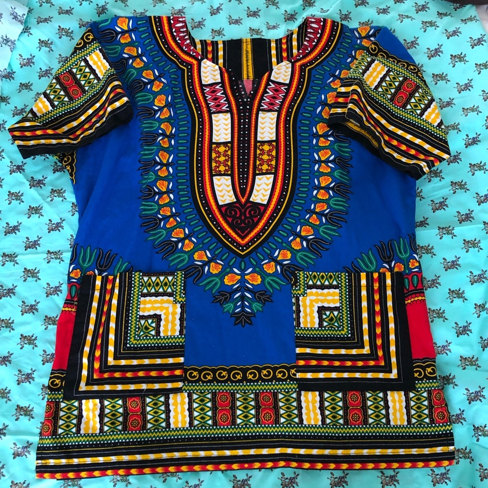 African print top